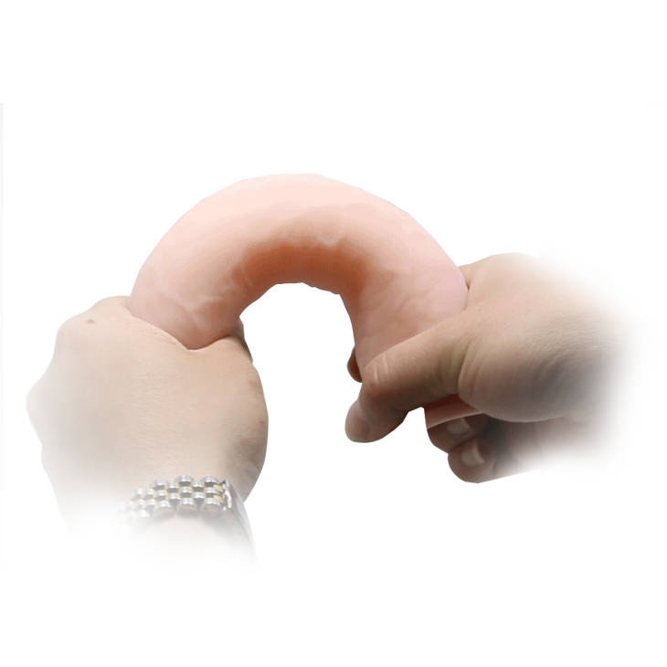 Dildo Z Kręgosłupem Ultra Realistic Bendable 10"