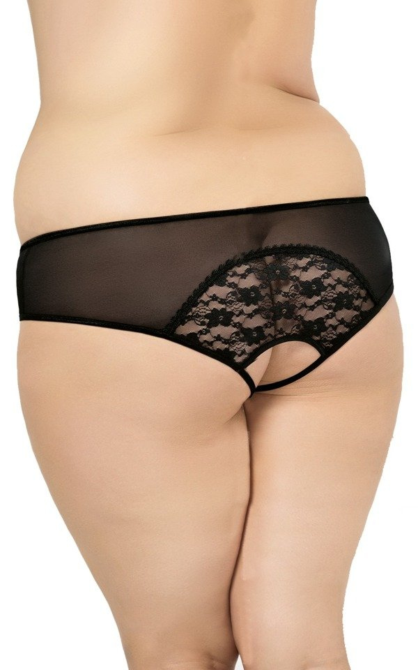 Figi Damskie z Dziurką Soft Line Plus Size 2466 XL