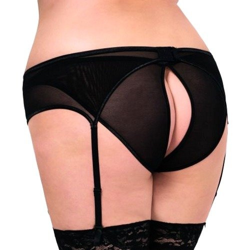 Zestaw Pas do Pończoch i Majteczki SoftLine Plus Size 3321 XXXL