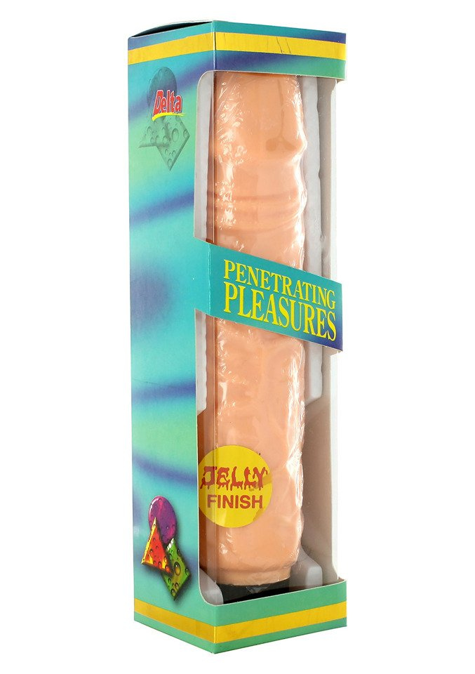 Gruby Cielisty Wibrator Żelowy 0094