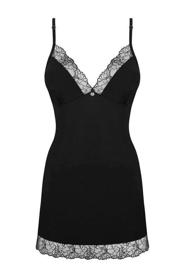 Seksowny Komplet Bielizny Halka I Stringi Bella Rou Obsessive M/L