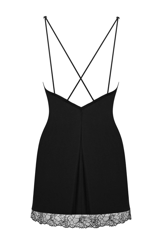 Seksowny Komplet Bielizny Halka I Stringi Bella Rou Obsessive M/L