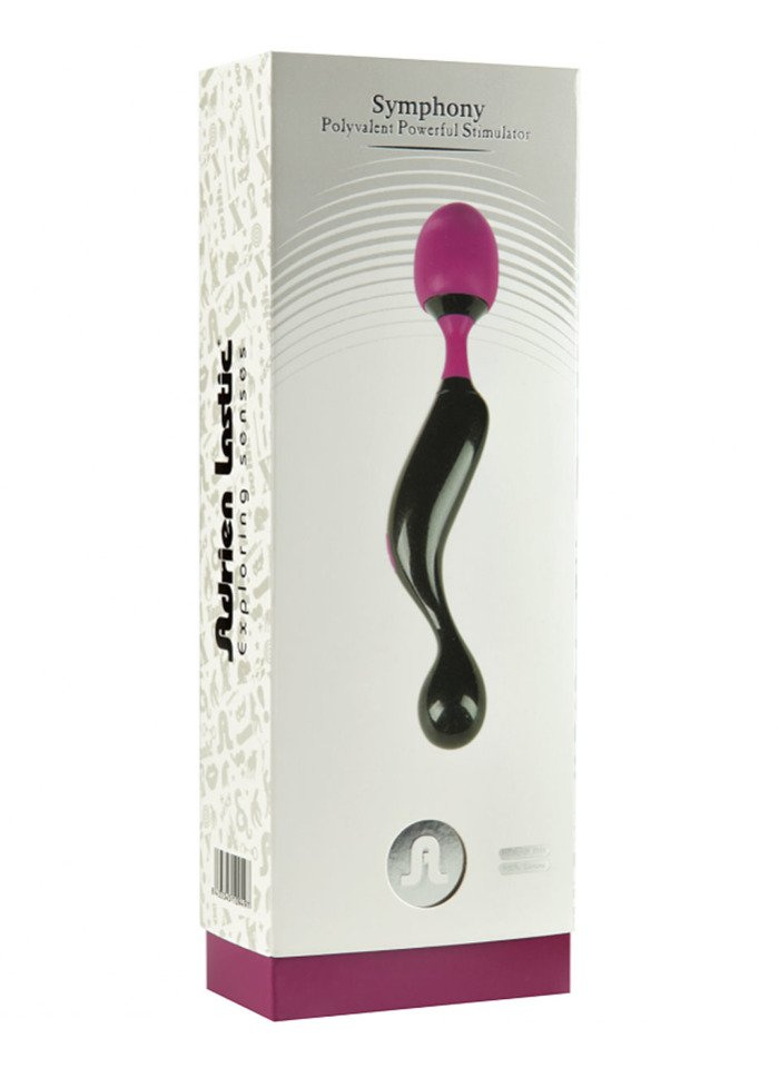Masażer Do Ciała Wibrator Silikonowy - Adrien Lastic Symphony