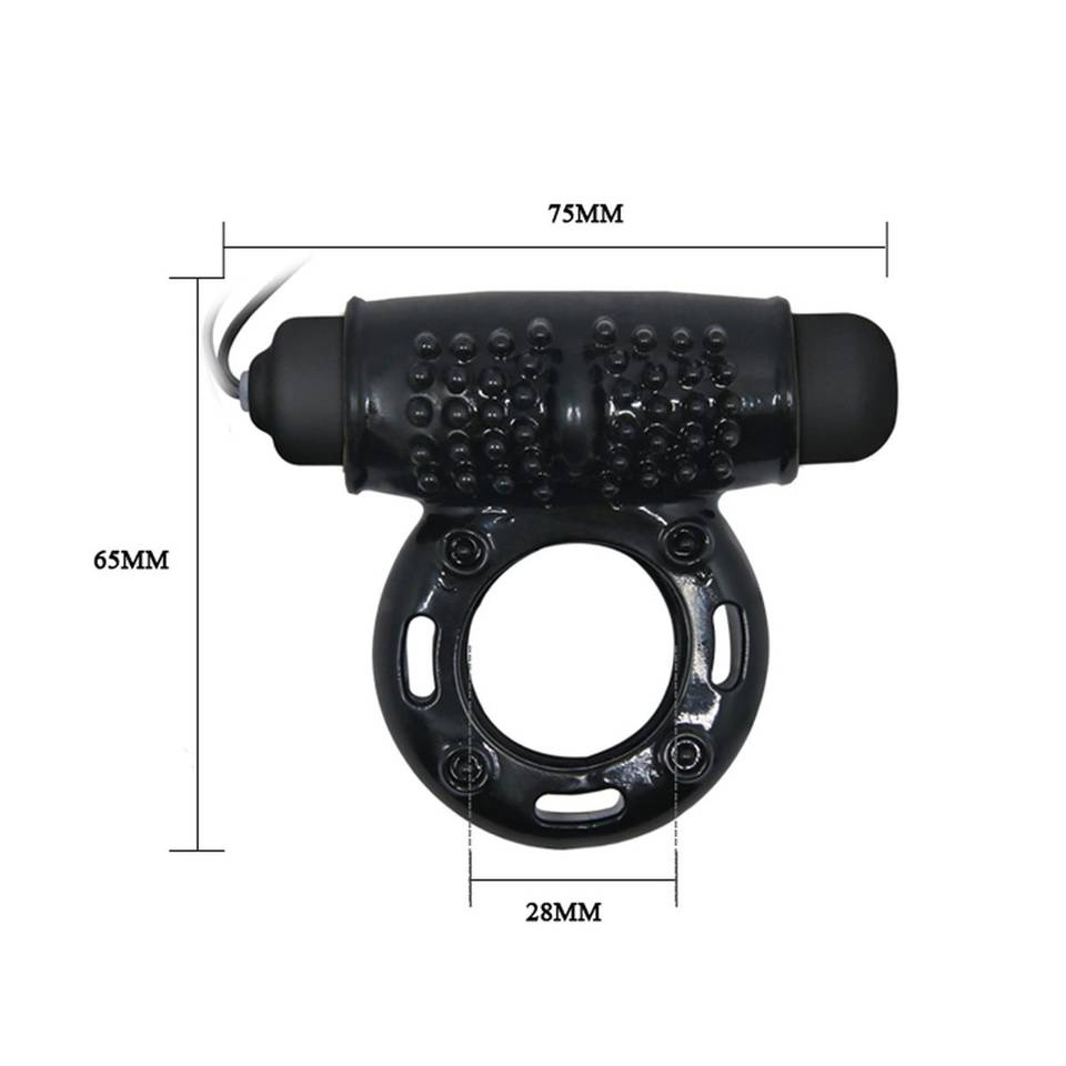 Pierścień Na Penisa Z Wibratorem - Power Ring Remote Control