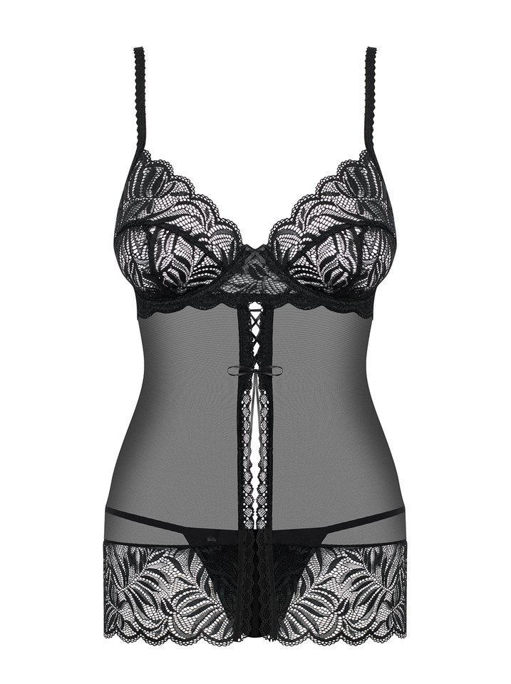 Prześwitująca Babydoll - Obsessive Contica L/XL