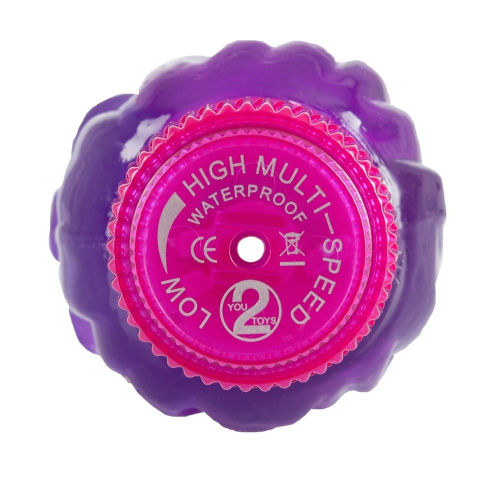 Wibrator Żelowy Ze Stymulatorem Łechtaczki H2O Viking