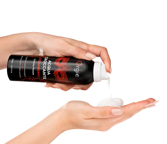 Musująca Pianka Truskawkowa Acqua Croccante Crunchy Mousse Orgie 150 Ml