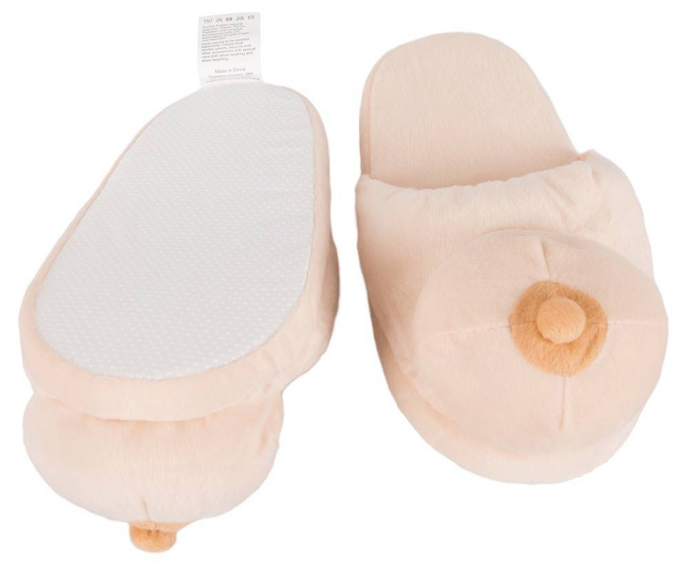 Kapcie Z Biustem - Boob Slippers