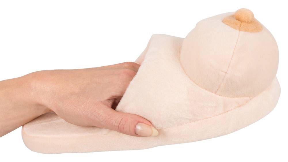 Kapcie Z Biustem - Boob Slippers
