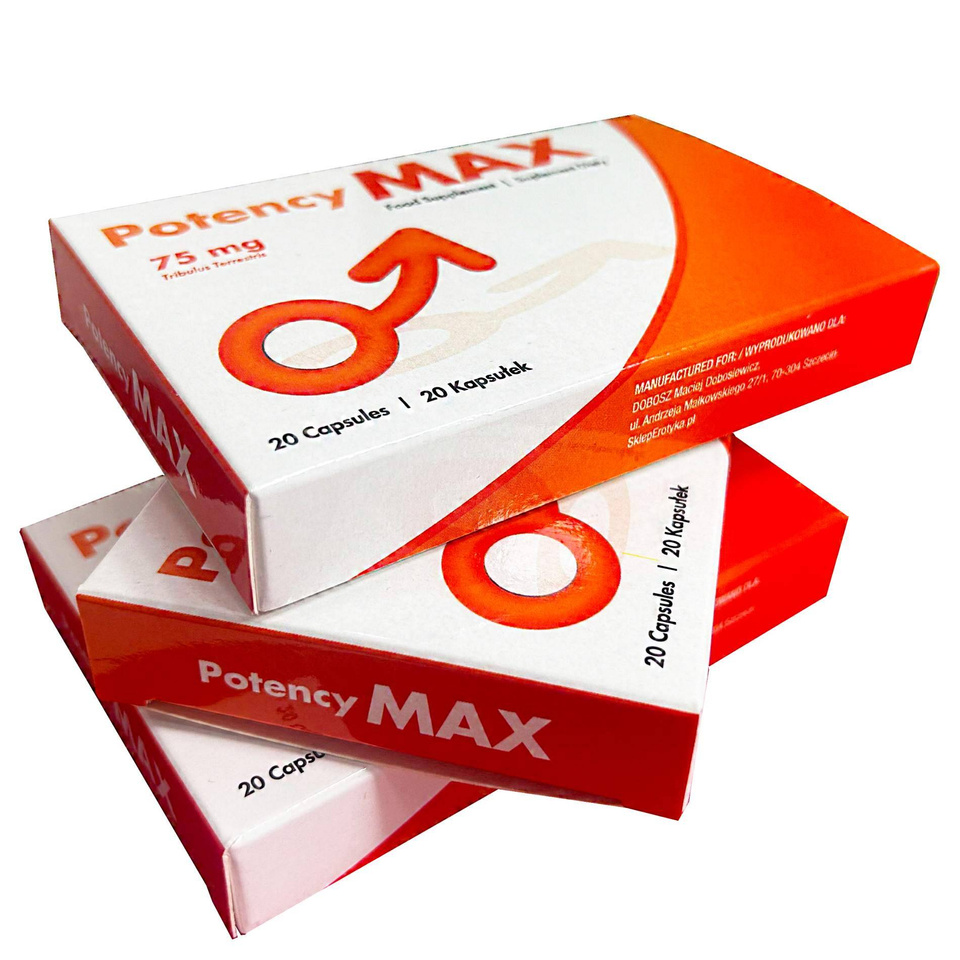 Sexual Health Series - Potencymax 20 Kapsułek
