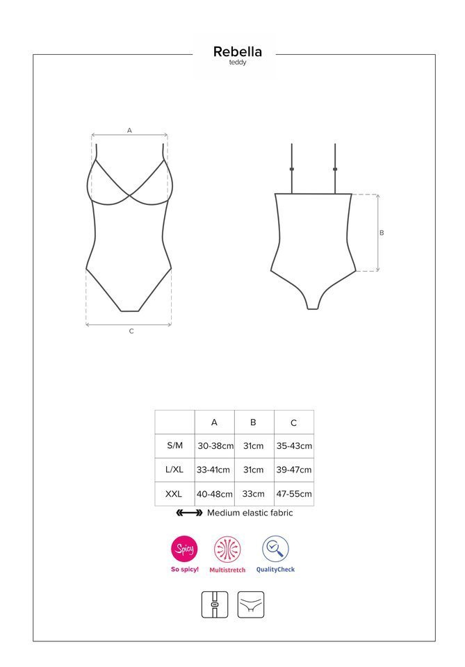 Body - Obsessive Redella XXL