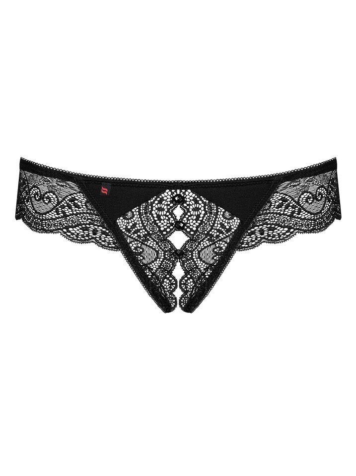 Otwarte Stringi Damskie - Obsessive Miamor S/M