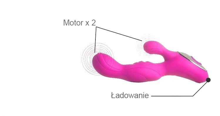 Wibrator Wielofunkcyjny Na Głos I Dotyk - Easy Love Victoria