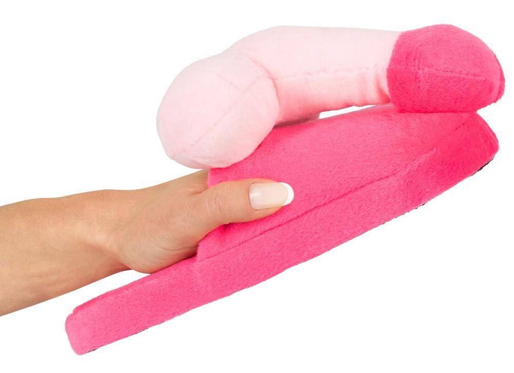 Różowe Kapcie Z Penisem - Slippers Penis Pink