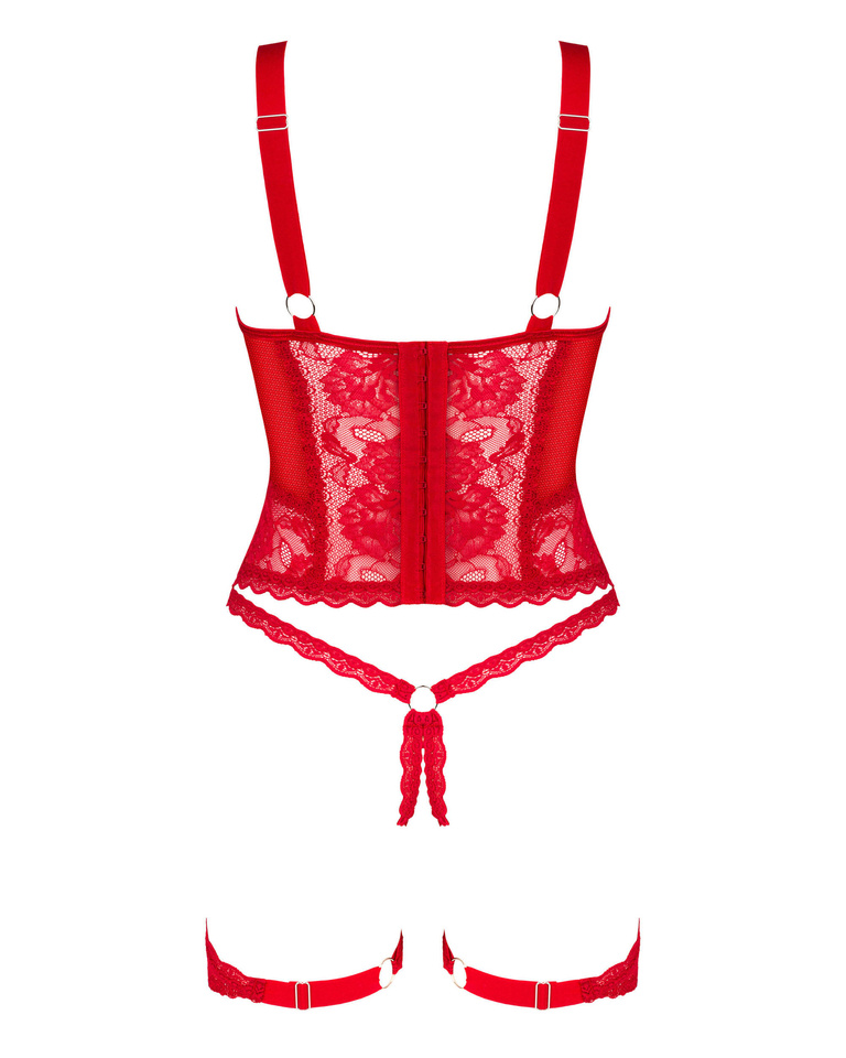 Belovya Gorset i Stringi Obsessive XS/S