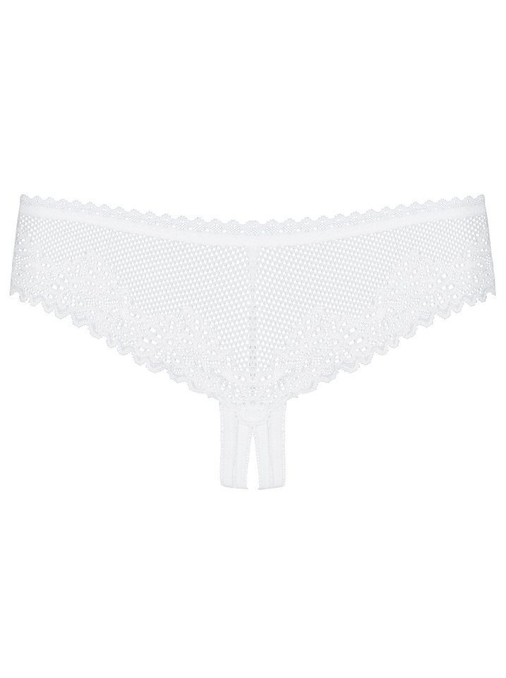 Otwarte Stringi Damskie - Obsessive Alabastra S/M