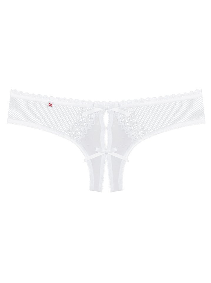 Otwarte Stringi Damskie - Obsessive Alabastra S/M
