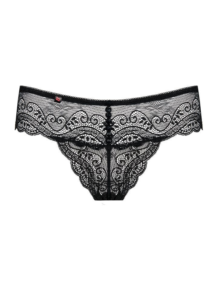 Koronkowe Stringi Damskie - Obsessive Miamor S/M
