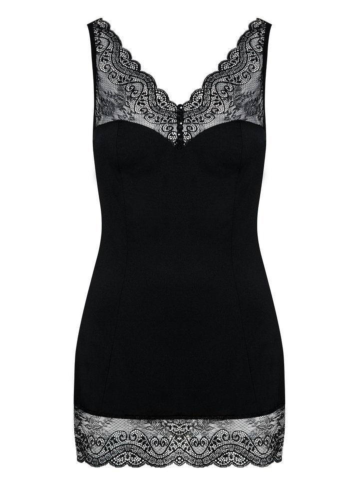 Piękna Koszulka i Stringi - Obsessive Miamor L/XL