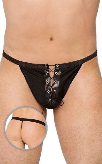 Stringi męskie sznurowane SoftLine 4508 S-L (uniwersalny)