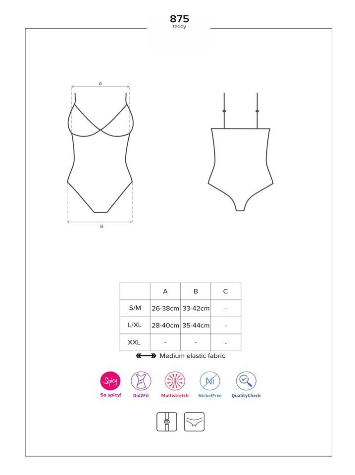 Body - Obsessive 875-TED-1 L/XL