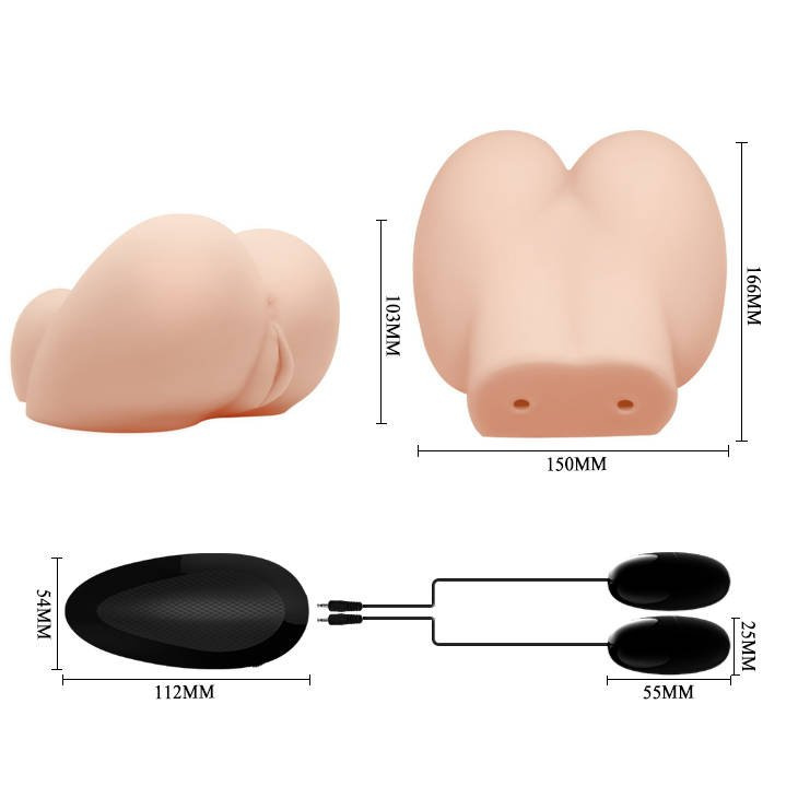 Realistyczna Pochwa Cyber Skin - Crazy Bull Busty Bull