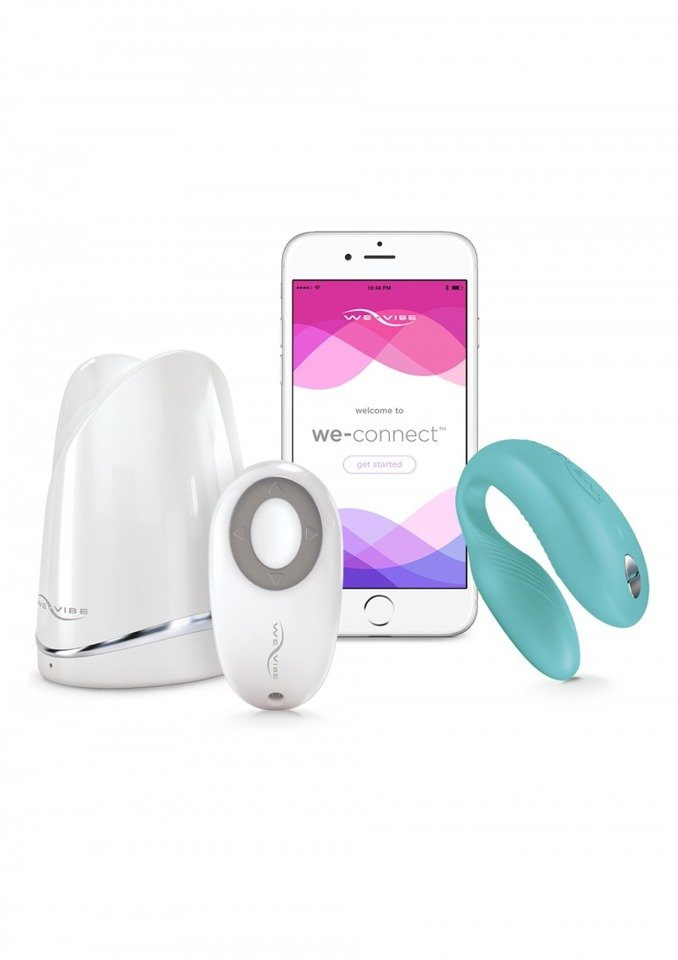 We-Vibe Sync Aqua - Silikonowy Stymulator Dla Dwojga