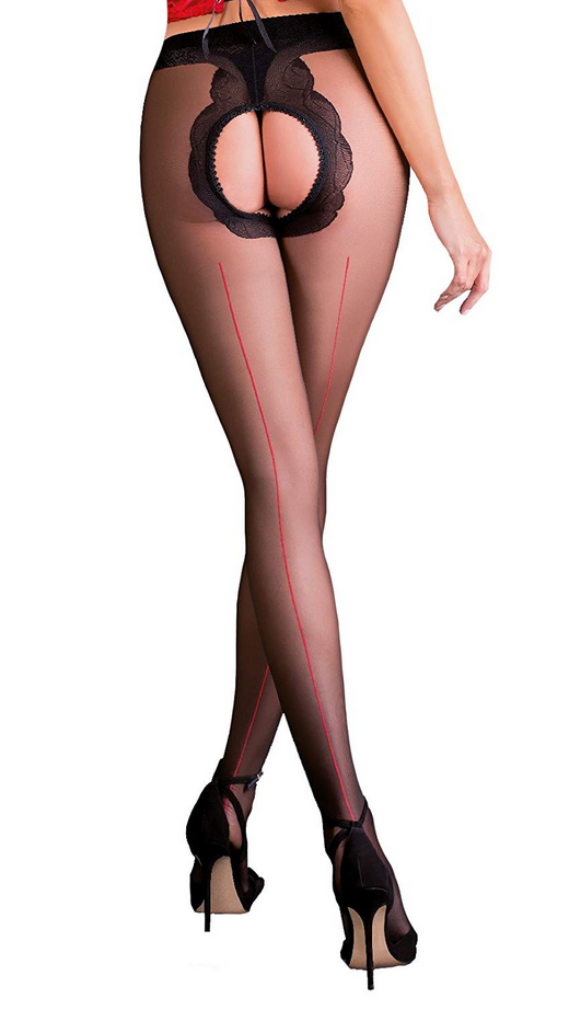 Rajstopy Open Crotch Fiera - Gabriella 668 M/L