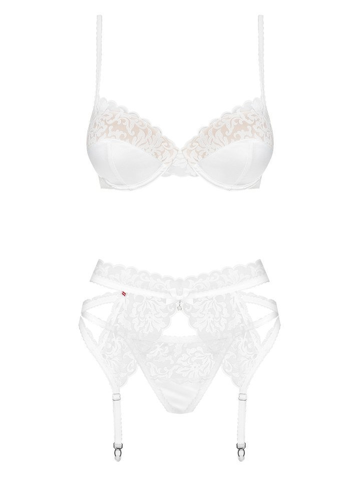 Trzyczęściowy Zestaw - Obsessive 871-SEG-2 L/XL