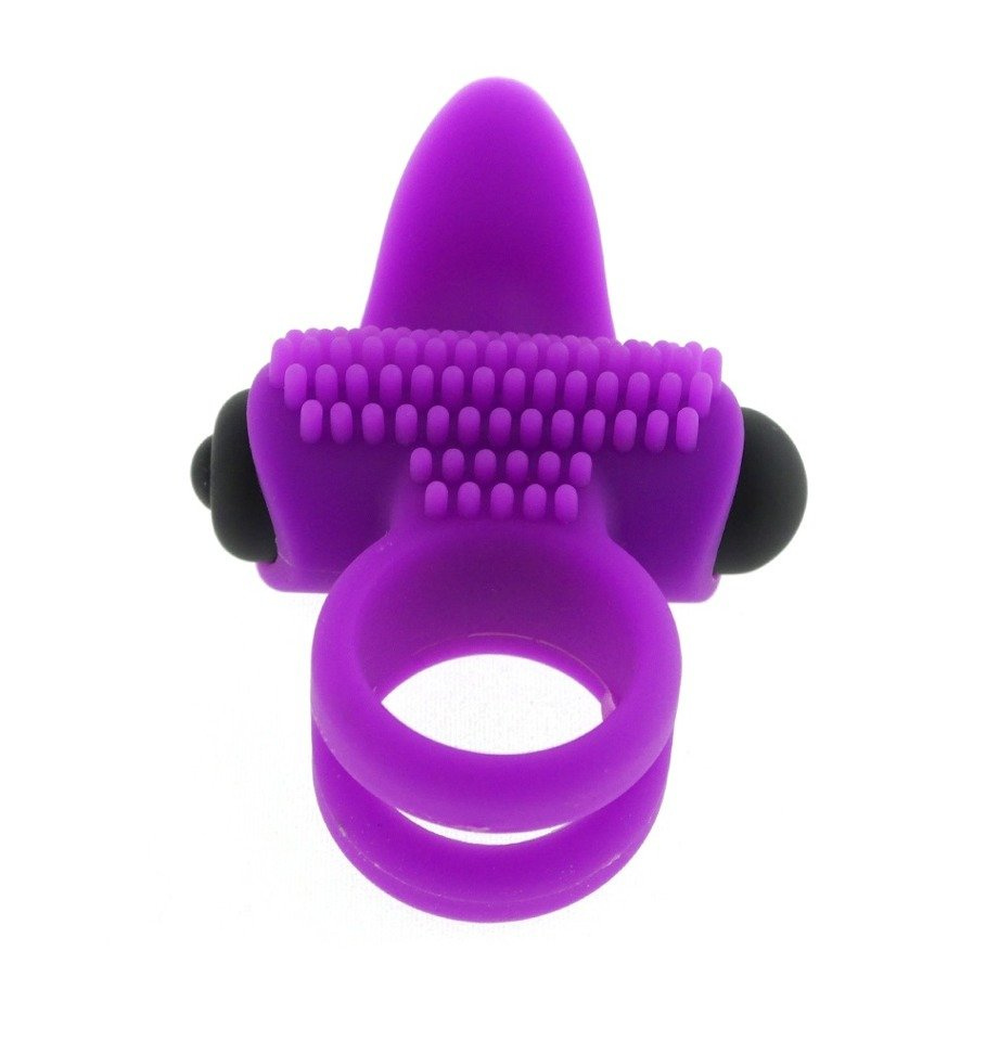 Ring Erekcyjny Ze Stymulatorem Łechtaczki Bullet Lastic Ring