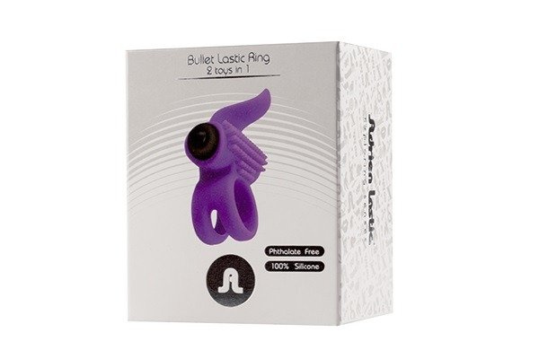 Ring Erekcyjny Ze Stymulatorem Łechtaczki Bullet Lastic Ring