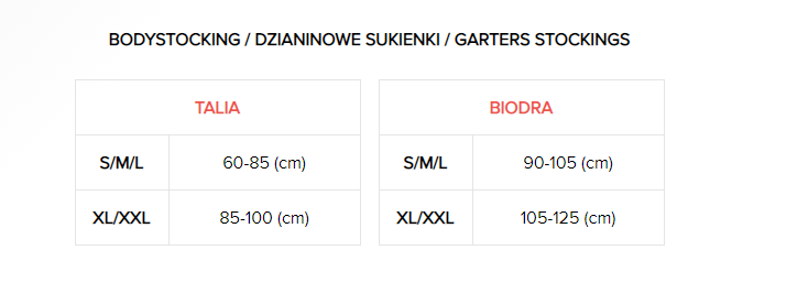 Odważne, Czerwone Body - Obsessive B120 S/M/L