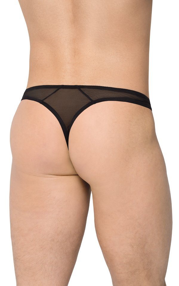 Prześwitujące Stringi Męskie Soft Line 4519 XL