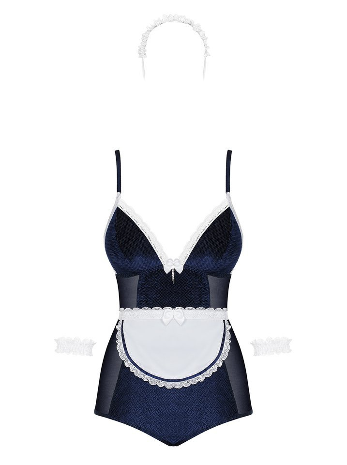 Kokieteryjny Kostium Pokojówki Obsessive - Maid S/M