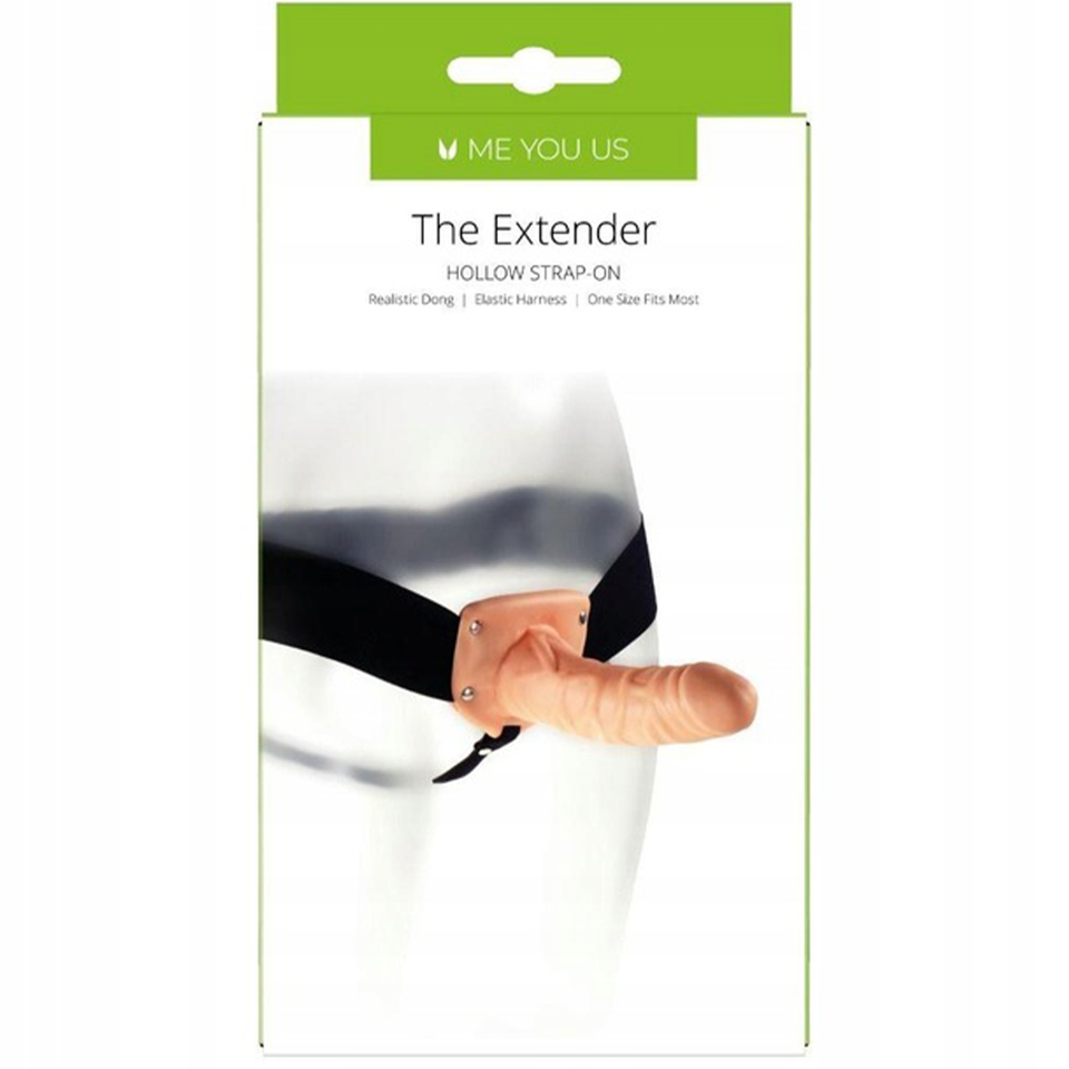 Proteza Penisa Dla Panów - The Extender Hollow Strap-On