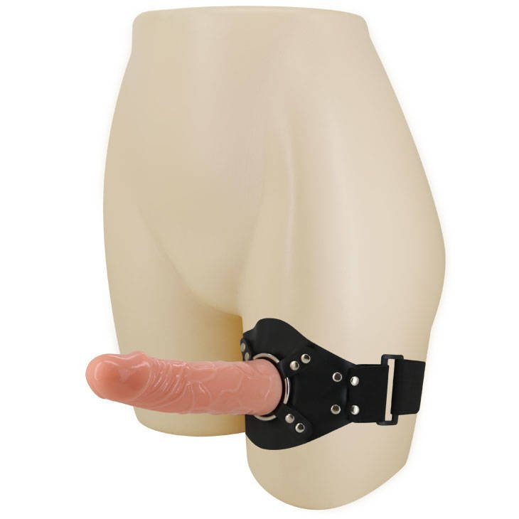 Żelowe Naturalne Dildo Mocowane Do Uda - Marcus