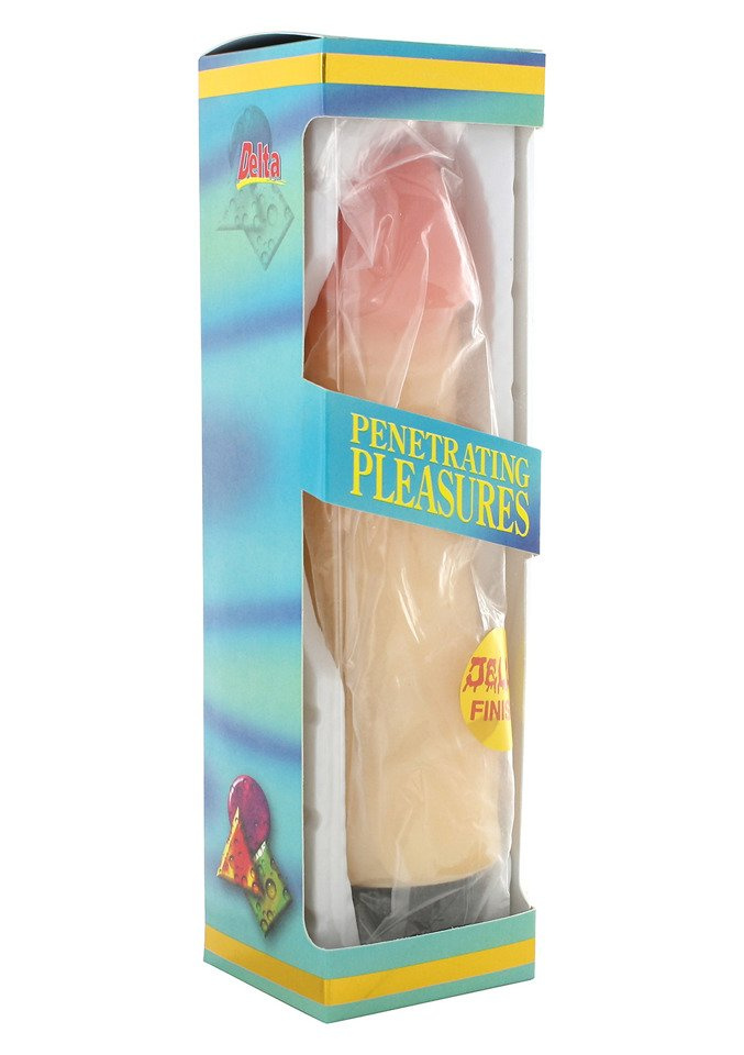 Gruby Cielisty Wibrator Żelowy Real Mccoy