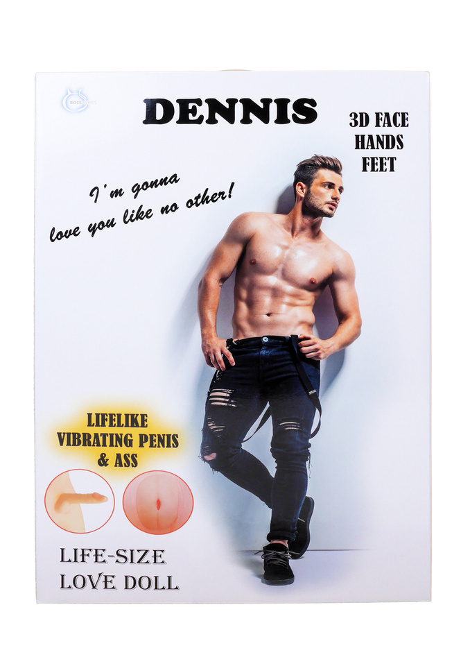 Dmuchana Lalka Dla Pań - Dennis 3D