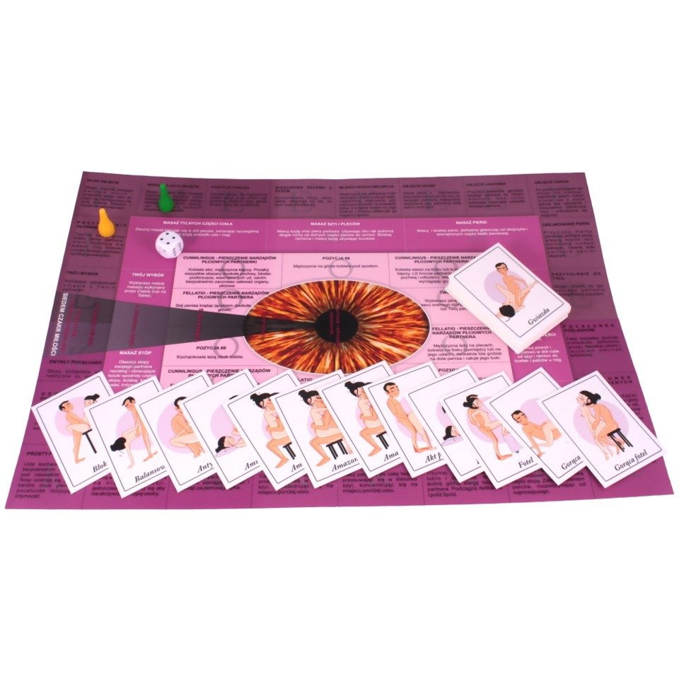 Erotyczna Gra Planszowa Dla Par - Kamasutra