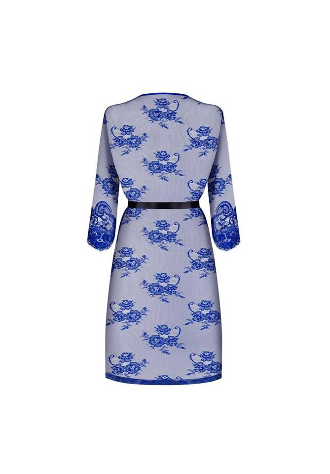 Cobaltess Obsessive - Prześwitujący Peniuar L/XL