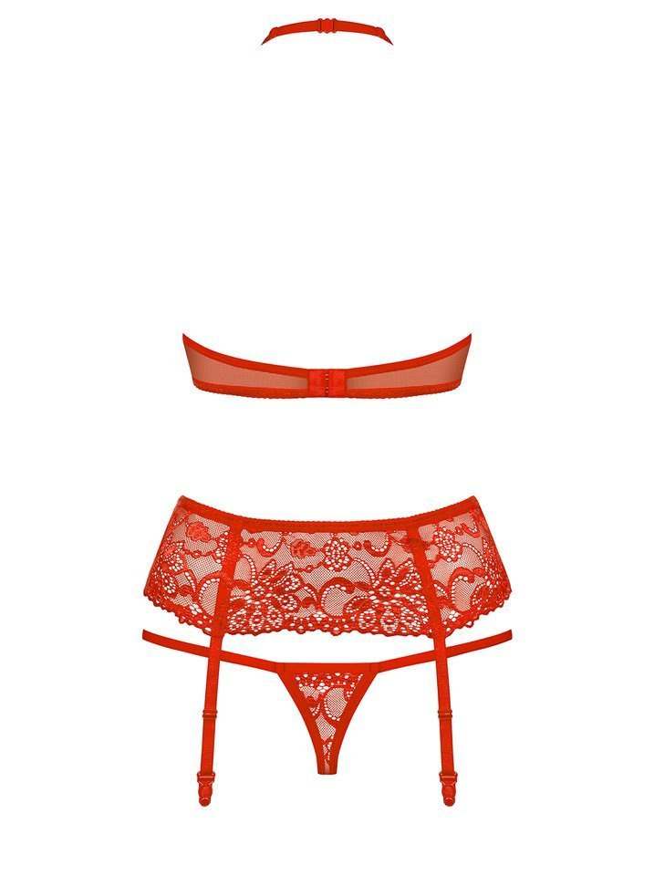 Komplet 3-częściowy - Obsessive 838-SEG-3 L/XL