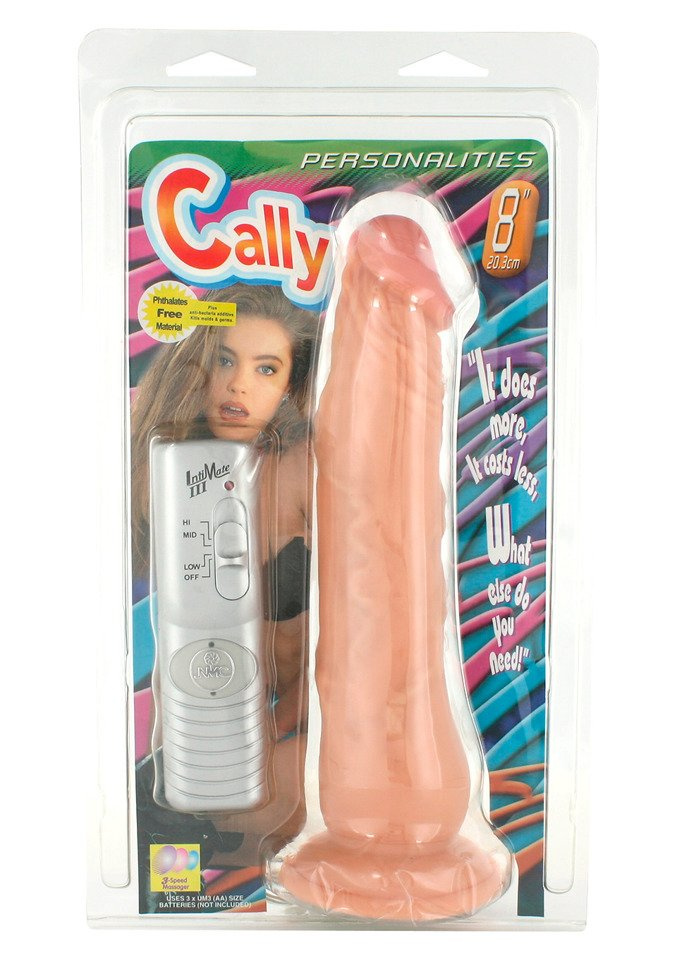 Żelowy Wibrator Realistyczny Cally 8"