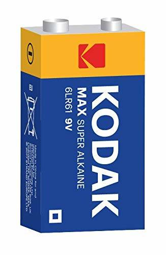 Bateria Kodak Max Super Alkaline 9V