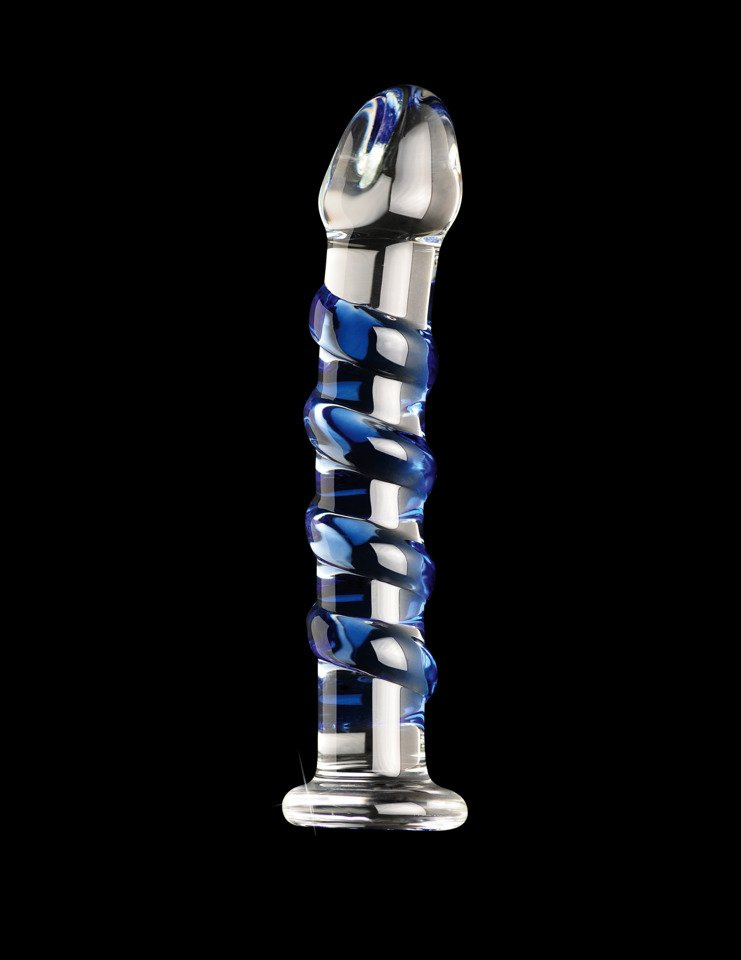 Szklane Dildo Ze Spiralą Icicles No 5 Pipedream
