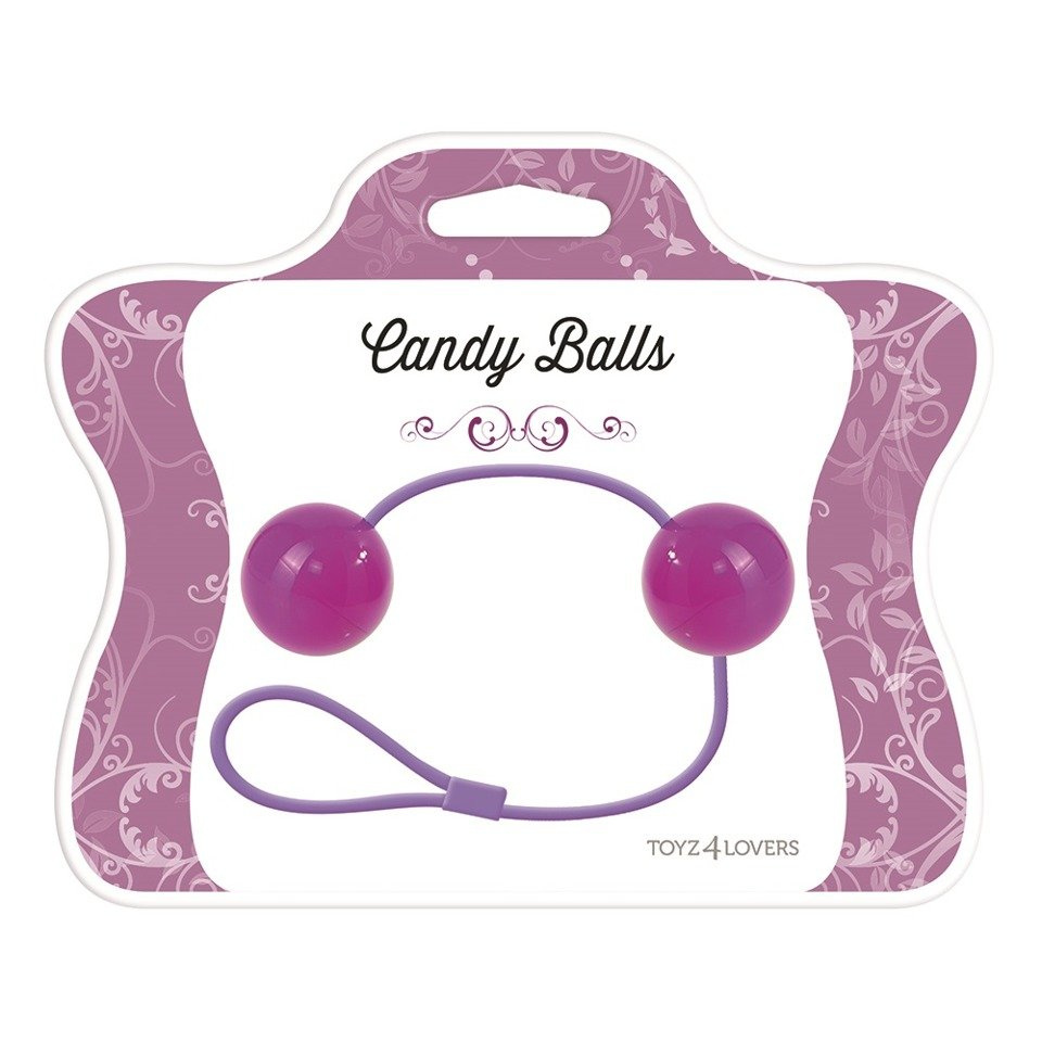 Podwójne Kule Gejszy Z Uchwytem - Candy Balls