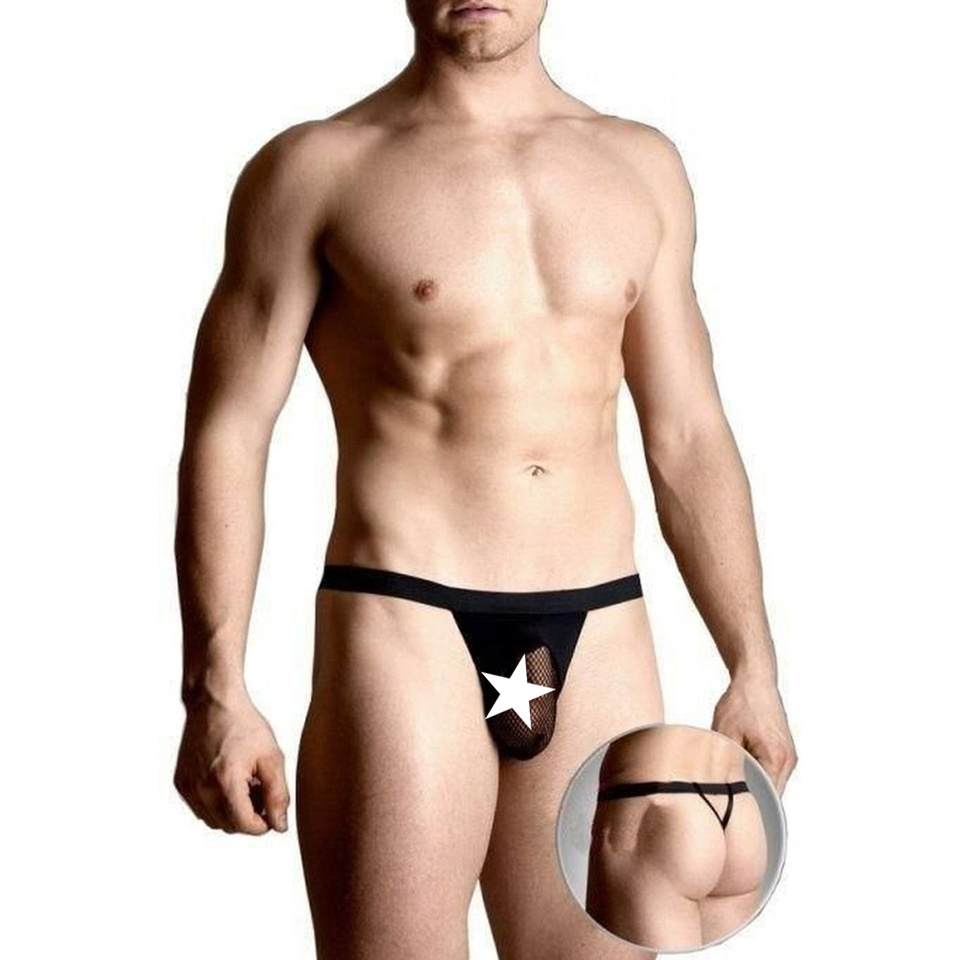 Siateczkowe Stringi męskie SoftLine 4494 M/L