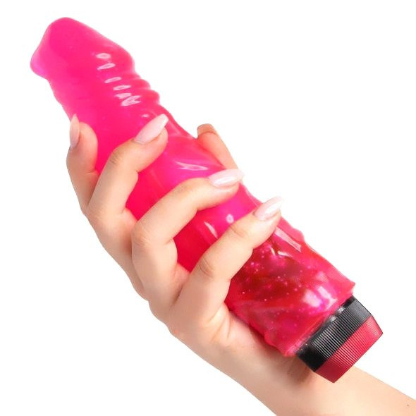 Gruby Wibrator Żelowy Big Jelly