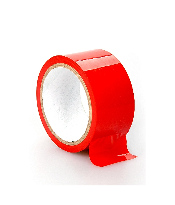 Czerwona Taśma Bdsm Ouch! - Bondage Tape Red 20M