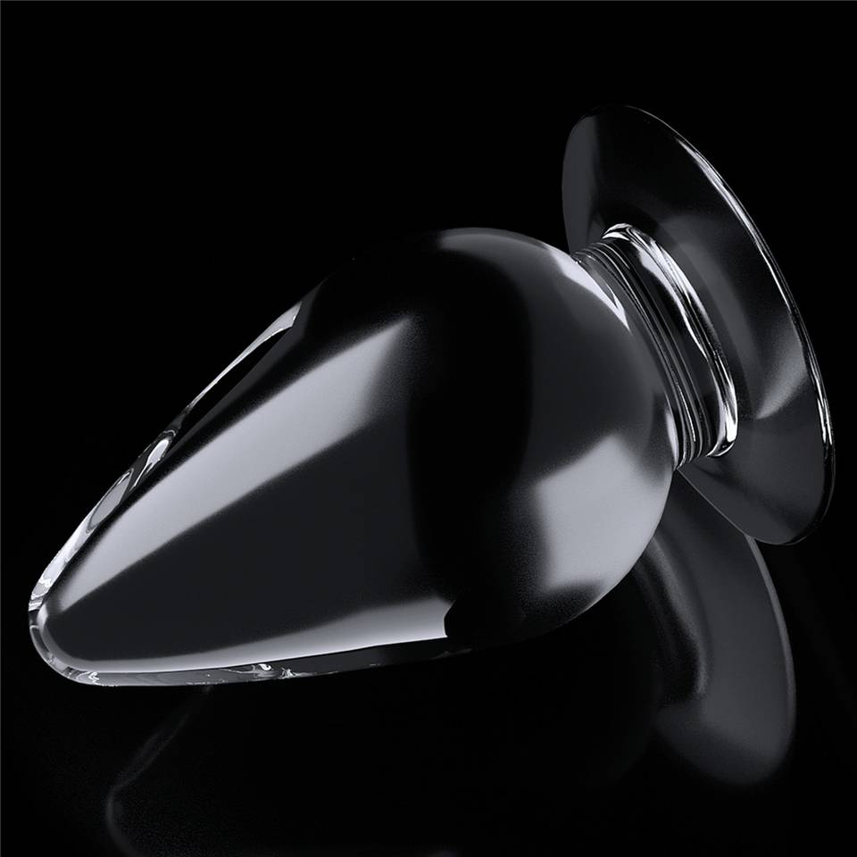 Duży Korek Analny Przezroczysty - Flawless Clear Anal Plug 4.5''