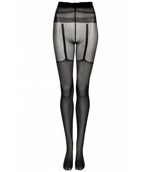 Seksowne Rajstopy Z Imitacją Pończoch - Milly LivCo Corsetti L